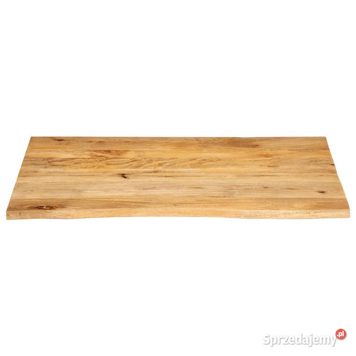 Blat stołu z naturalną krawędzią 100x80x25 Warszawa