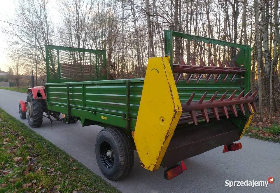 Rozrzutnik Obornika 35t Czarna Białostocka nieuszkodzony Dąbrowa Tarnowska