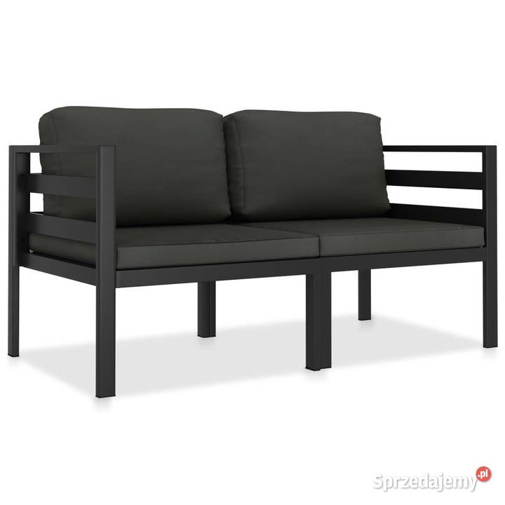 vidaXL 2częściowa sofa z poduszkami aluminium Dom i Ogród mazowieckie Warszawa