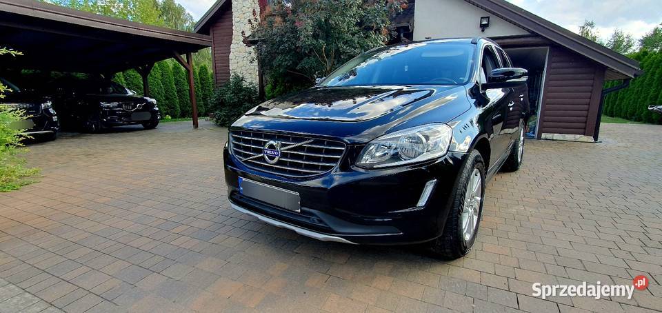 Volvo XC60 2017 r D3 czarne skóry kamera Łuków