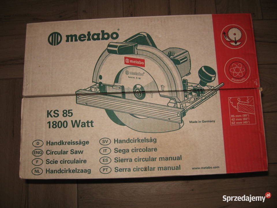 Pilarka tarczowa Metabo KS 85 Mafell Sosnowiec