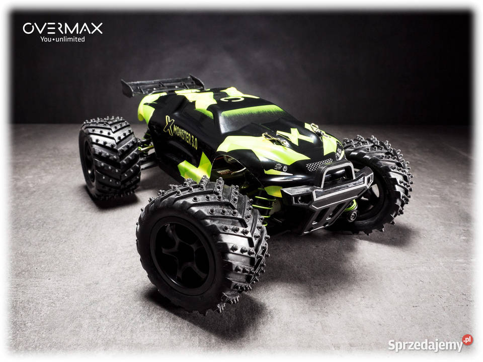 Samochód zdalnie sterowany OVERMAX Monster 45h Poznań sprzedam