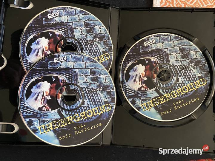 Undegroundfilm na 3ech plytach VCD Lublin