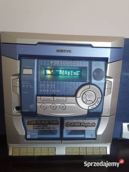Wieża stereo aiwa nsxsz100 Elektronika lubelskie Kurów