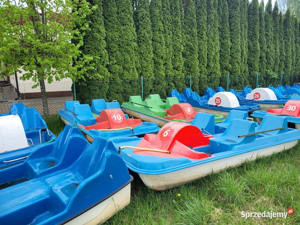 4osobowe rowery wodne Olsztyn
