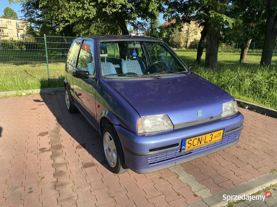 Fiat Cinquecento SX 1996 Żółte Tablice Unikat Bielsko-Biała