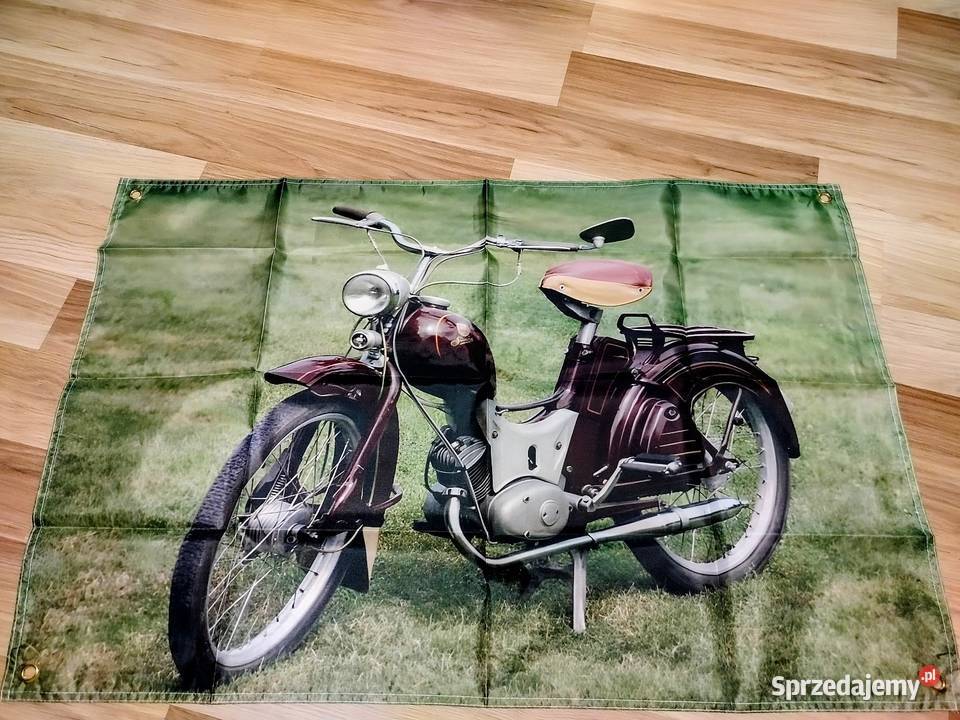 Baner 90x60 mocny materiał BSAbenelli KTM Simson Gniezno