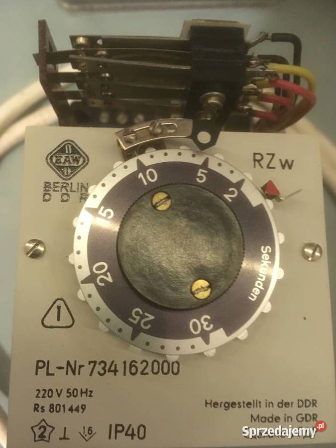 Odstąpię nieużywany przekażnik mechaniczny RZw Elektronika małopolskie Kraków