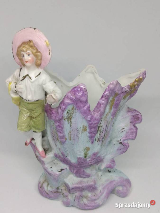 Biskwitowy wazonik figuralny Radom sprzedam