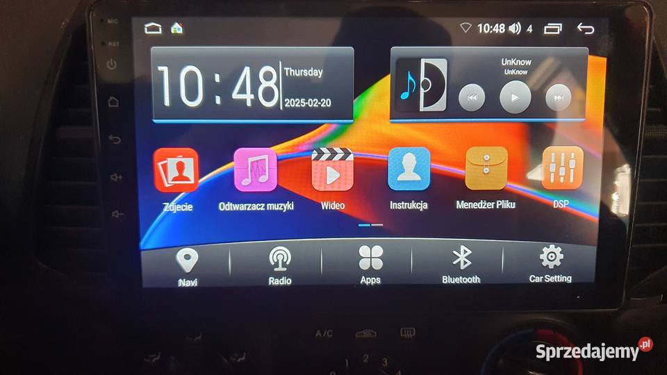 Radio z androidem HY260N 232 GB z ramką do Wrocław