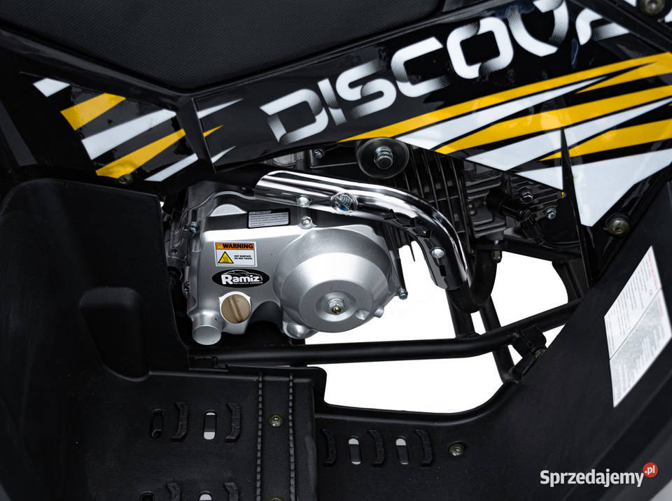 Quad Spalinowy Discoverer 125cc żółty Marki
