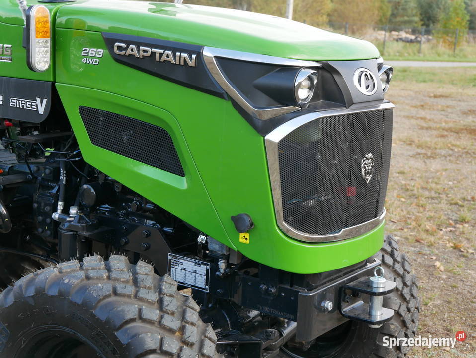 Traktor Ciągnik Captain 263 Silnik 3 cyliundry