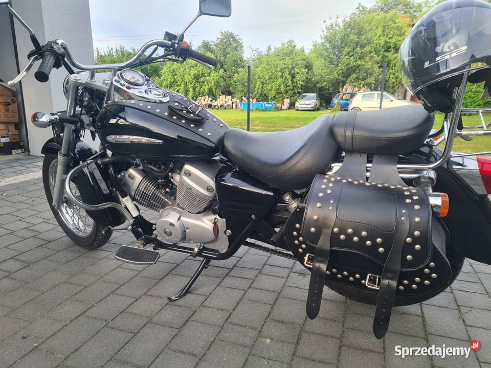 Motocykl Honda Shadow Chybie