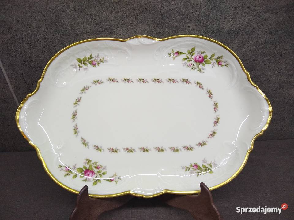 Półmisek Rosenthal Sanssouci Moosrose 34
