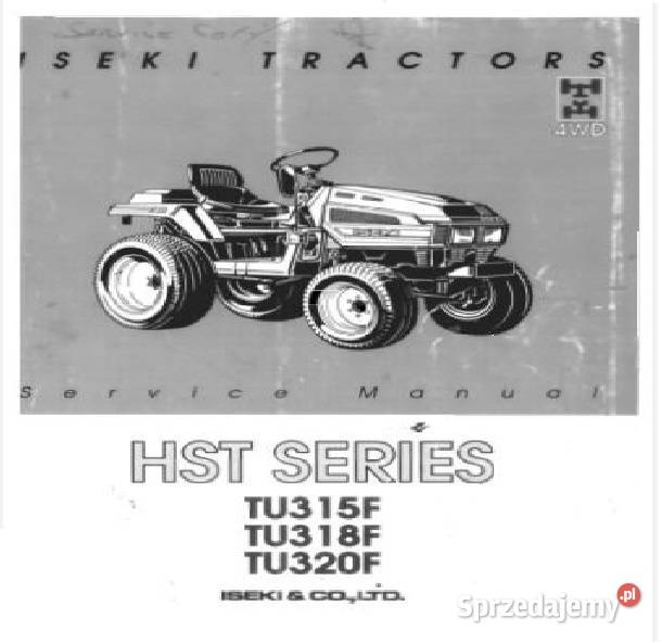 ISEKI TU315F TU318F TU320F instrukcja obsługi Kielce