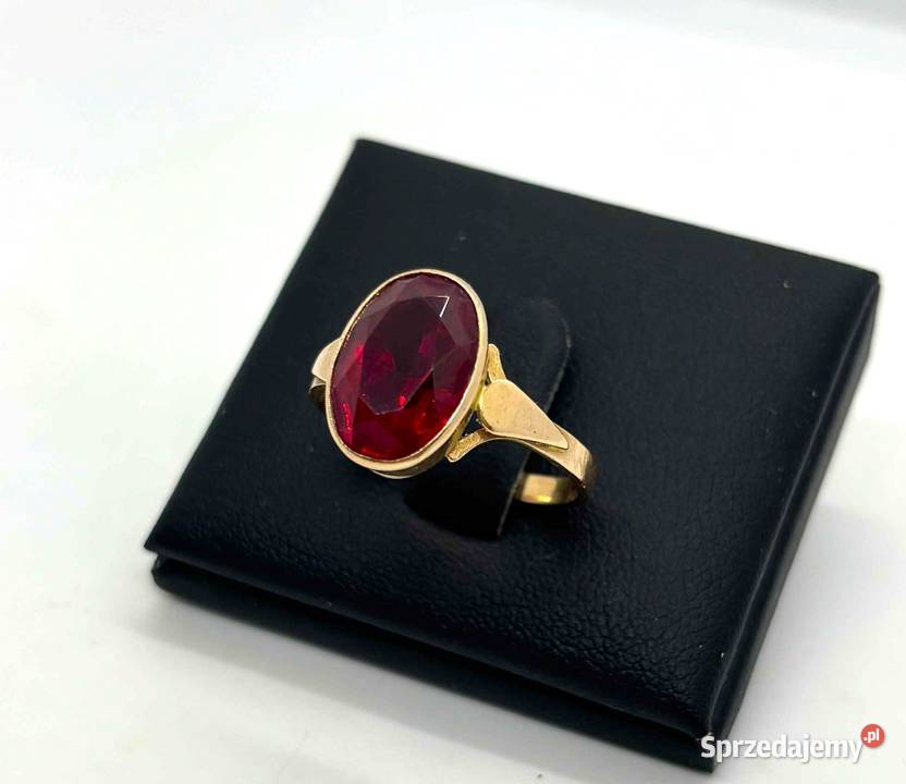 Złoty Pierścionek pr 585 41g R19 warmińsko-mazurskie