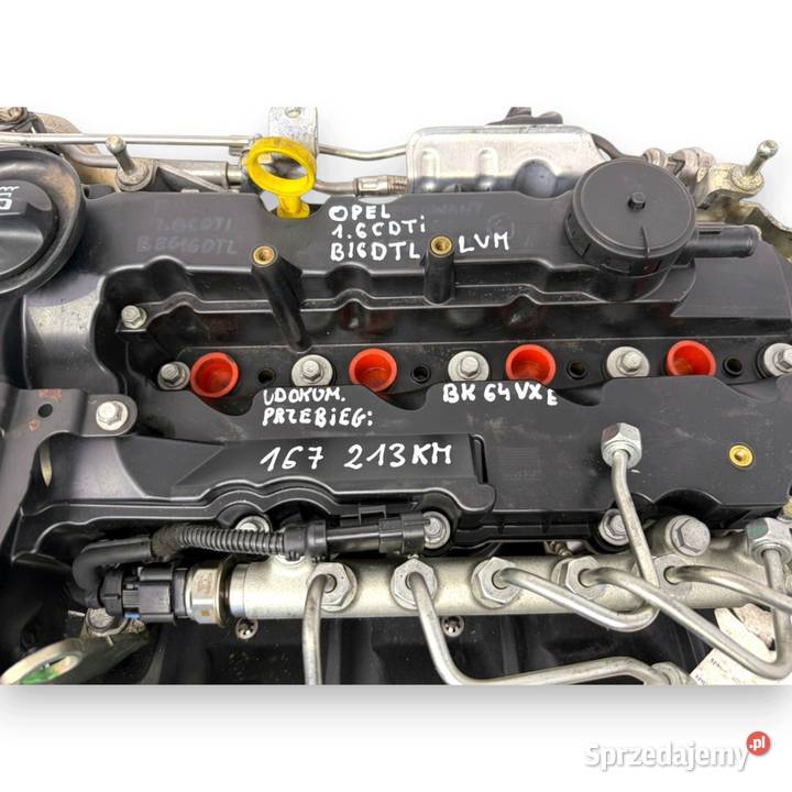 SILNIK B16DTL Opel Meriva B Opel Astra IV J 16 Motoryzacja