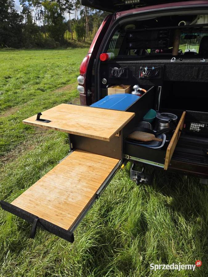 Toyota Land Cruiser 120 30 D auto wyprawowe wielkopolskie Kamionki