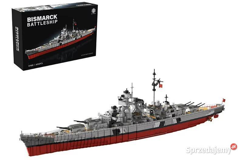 Bismarck klocki Gigantyczny zestaw prawie 7000 Milanówek