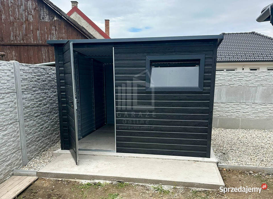Schowek domek ogrodowy 3x2m drzwi okno sprzedam