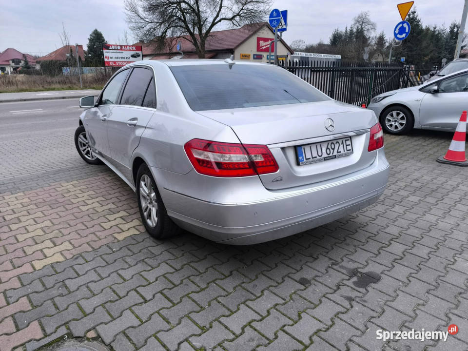 Mercedes E 220 22 CDi 170 Elegance Automat czujnik zmierzchu Łuków sprzedam