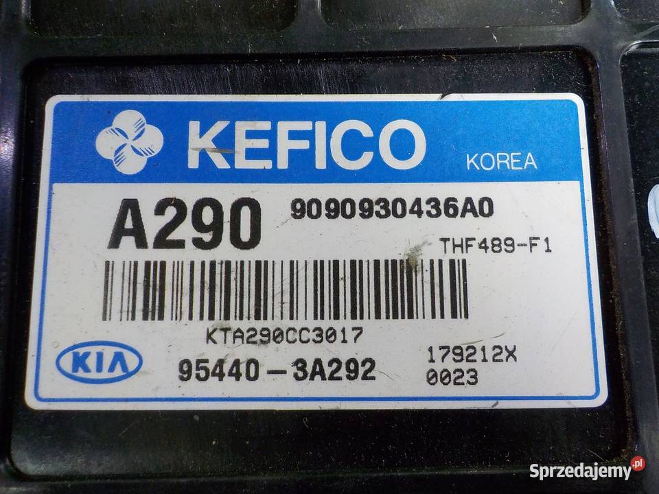 CARNIVAL III 29 CRDI sterownik skrzyni sprzedam