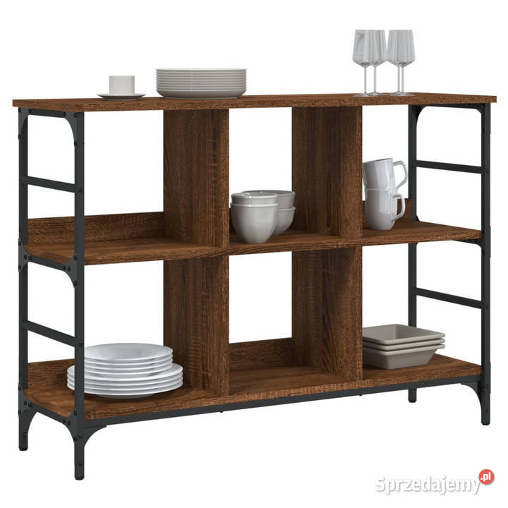 Szafka brązowy dąb 102x32x735 materiał Warszawa