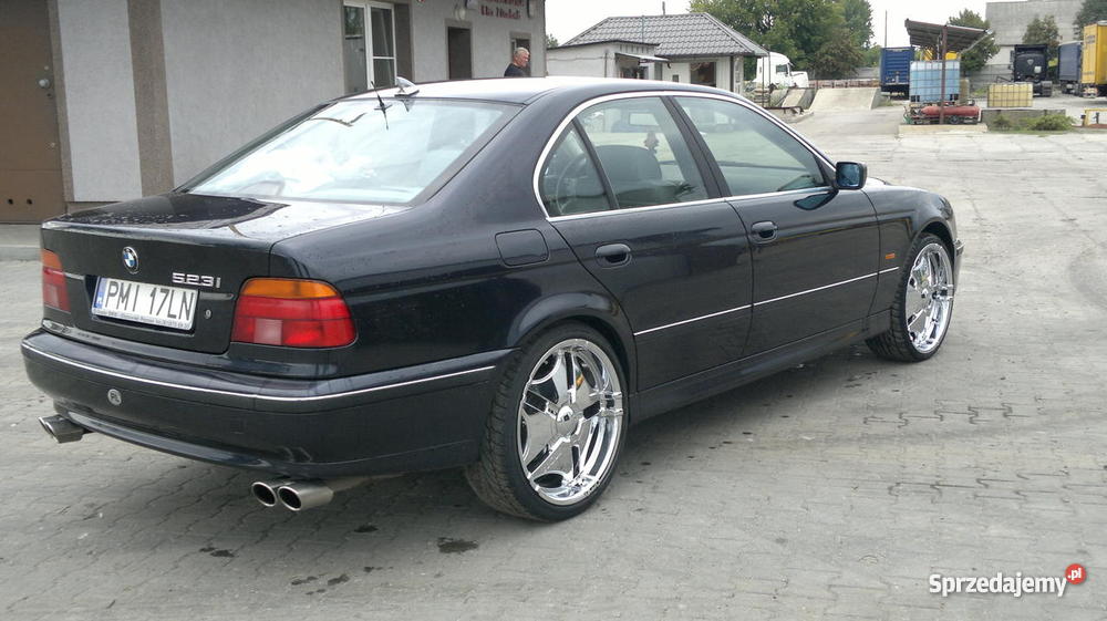 BMW E39 44 V8 1998r skórzana tapicerka Sieraków
