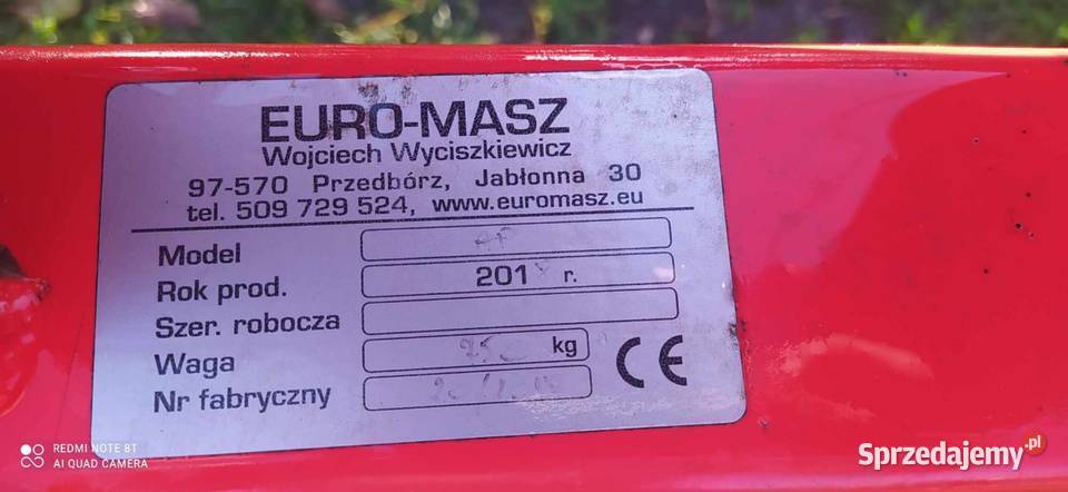 Agregat gruber euro masz 21 2018 Szydłów sprzedam