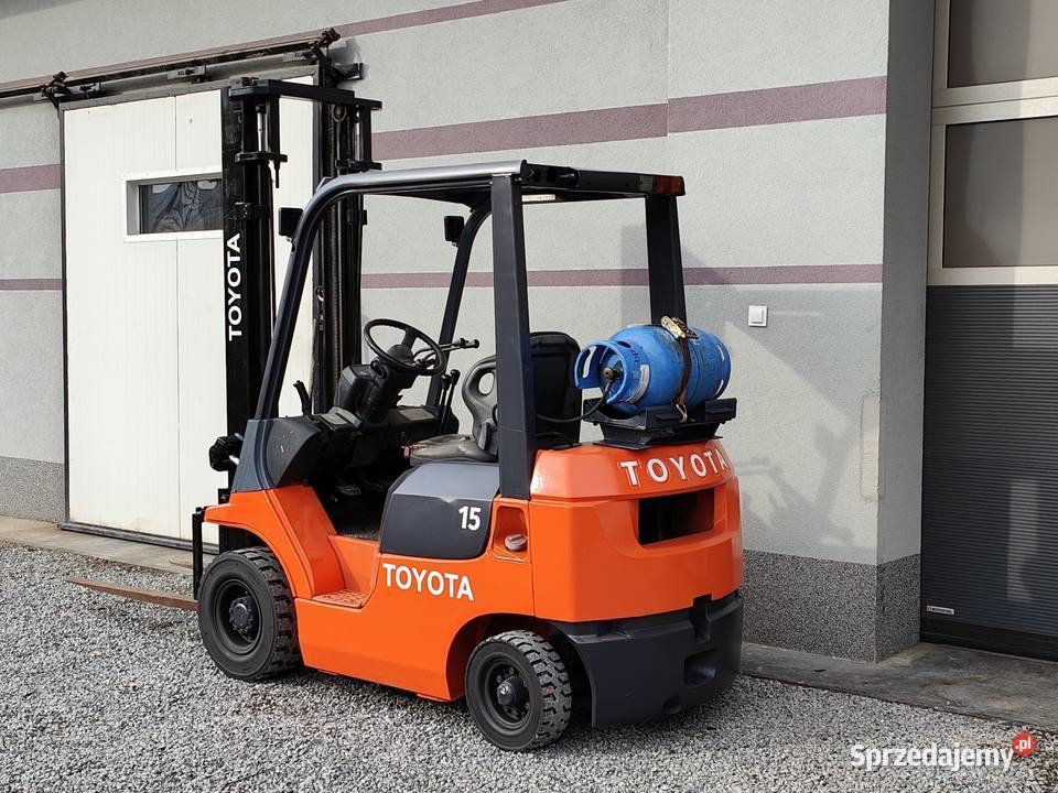 Wózek widłowy Toyota 7FG15 Lpg podnosi 35M Sandomierz sprzedam