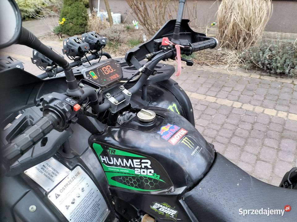 Quad Hummer 200 możliwy transport Michów