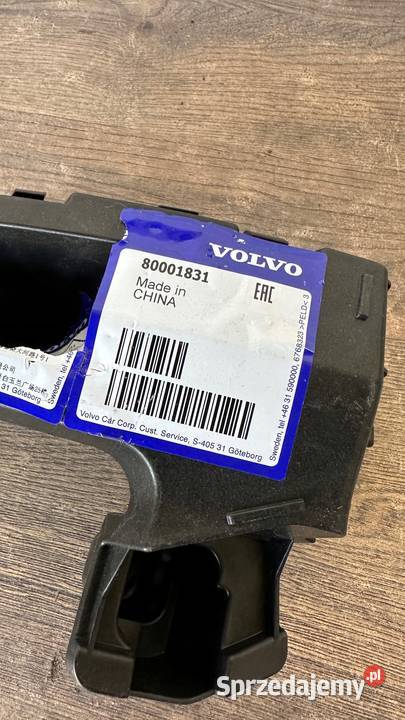 VOLVO EX30 EX30 SLIZG MOCOWANIE ZDERZAKA TYL lubuskie Gorzów Wielkopolski sprzedam