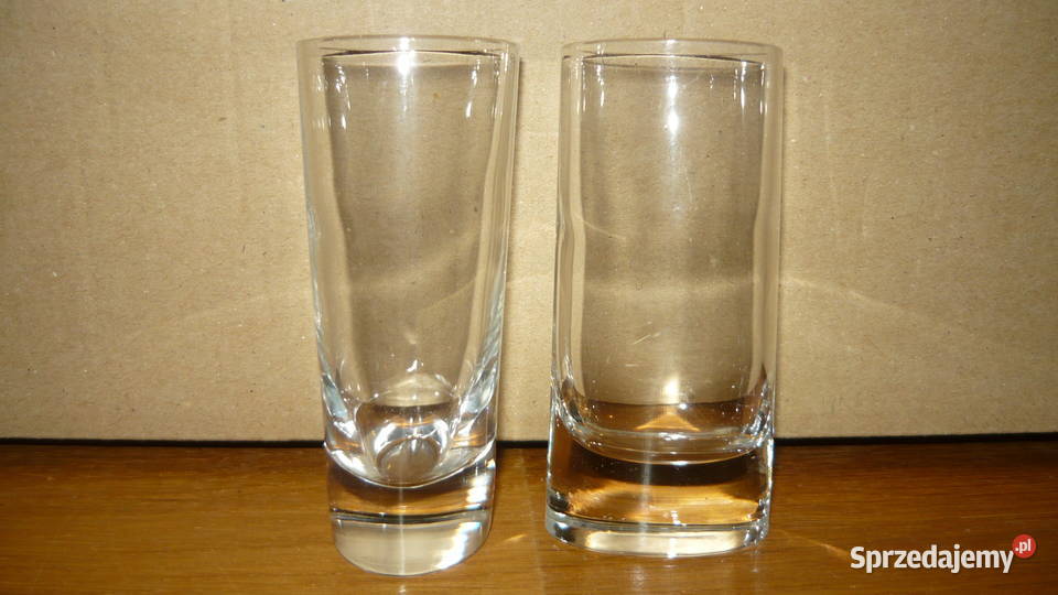 Kieliszki 6 owalne nietypowe kieliszek do wódki Sokółka