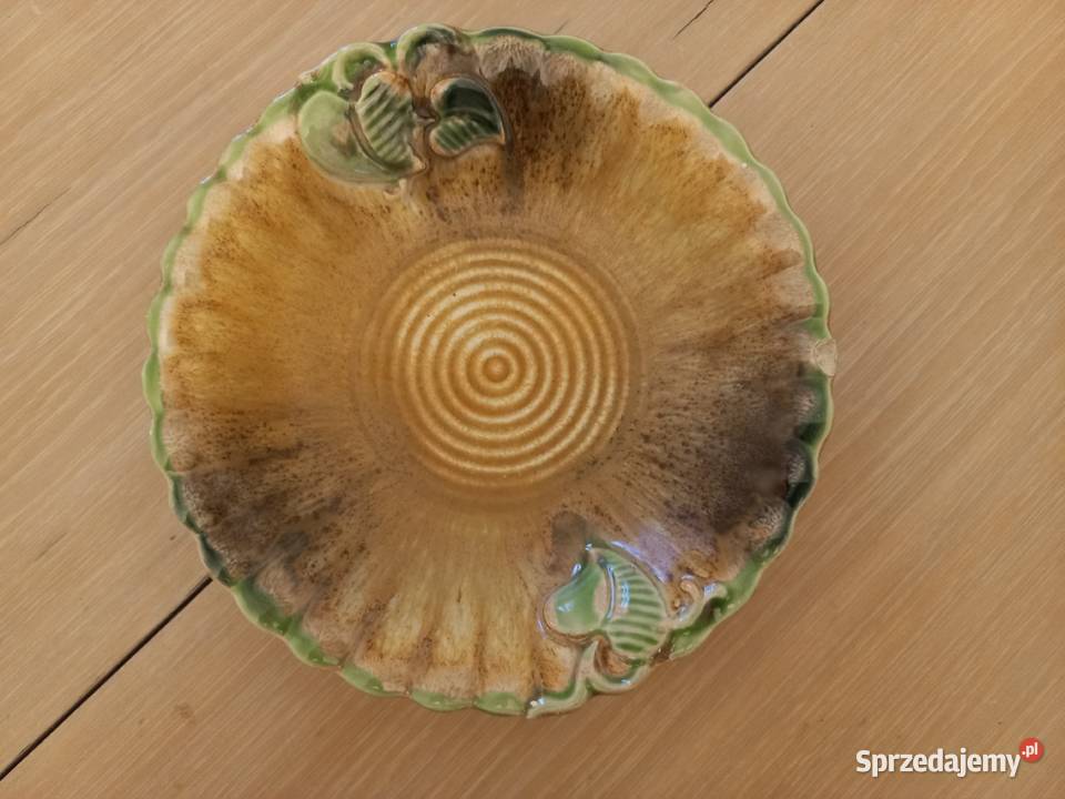 stary talerz wiekowy ze znakiem utcakindsh Piastów