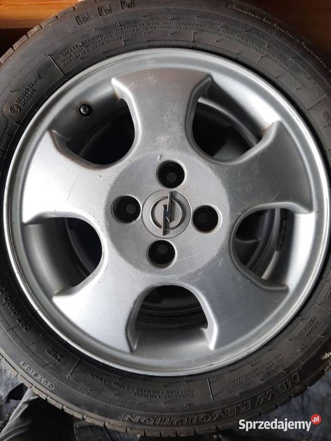 Koła felgi aluminiowe Opel z oponami 18565 R15 Niemodlin sprzedam