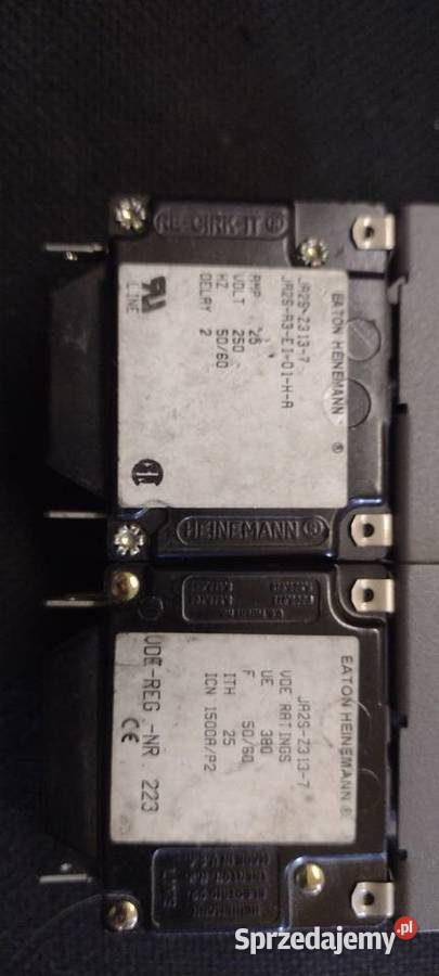 JR2SZ3137 EATON HEINEMANN CIRCUIT BREAKER 250vAC Części i akcesoria Opole