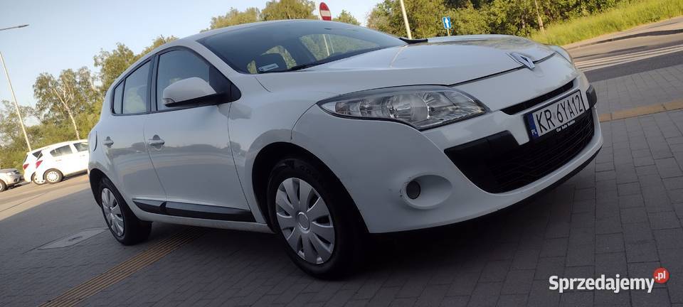 renault megane 3 16 16vbenzynaklima nieuszkodzony Megane Kraków sprzedam