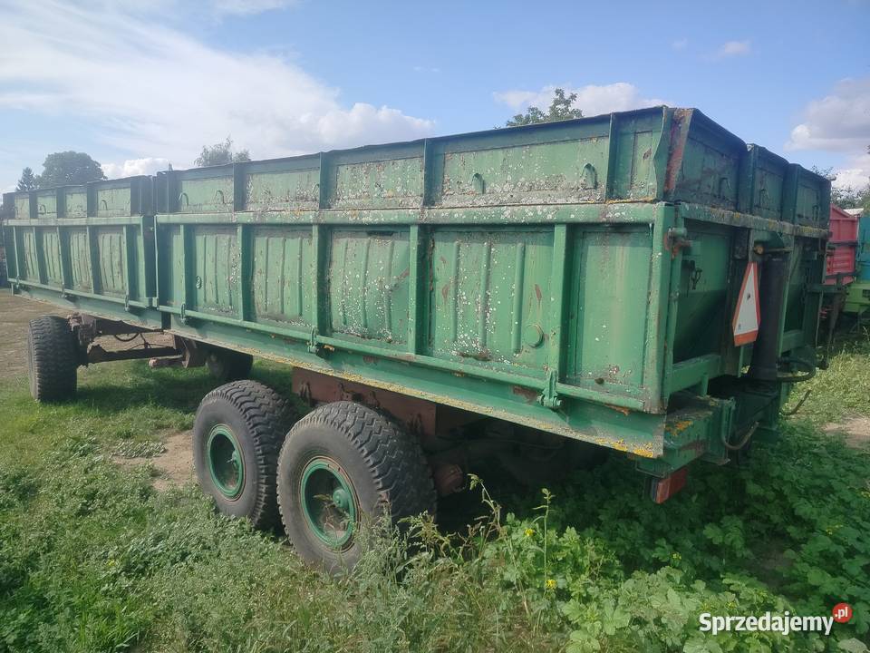 Przyczepa rolnicza PTS 12 t kirowiec Przyczepy rolnicze Pyrzyce
