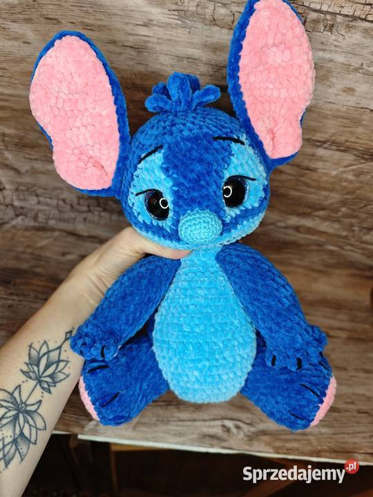 Maskotka Stitch na szydełku Szczecin