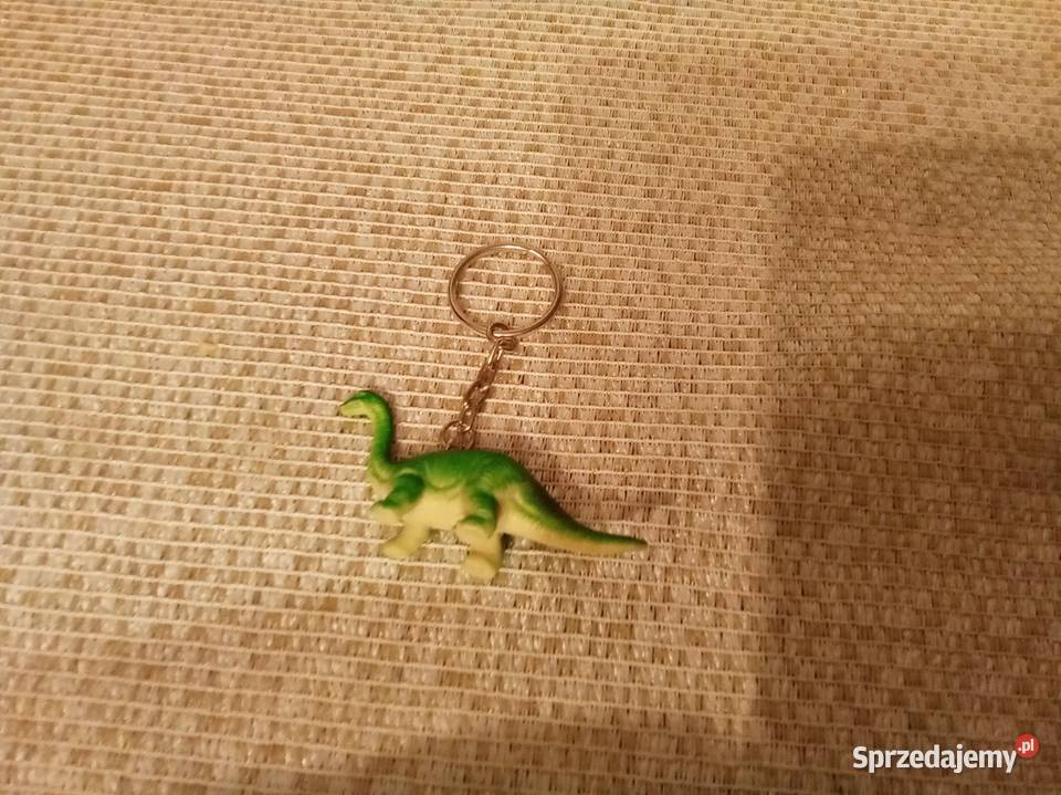 Brelok dinozaur zielony Warszawa sprzedam