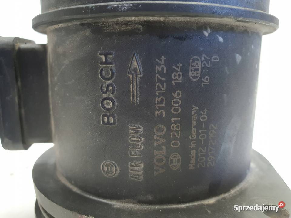 PRZEPŁYWOMIERZ Volvo XC90 24 D5 POWIETRZA osobowe Przepływomierze Rudka