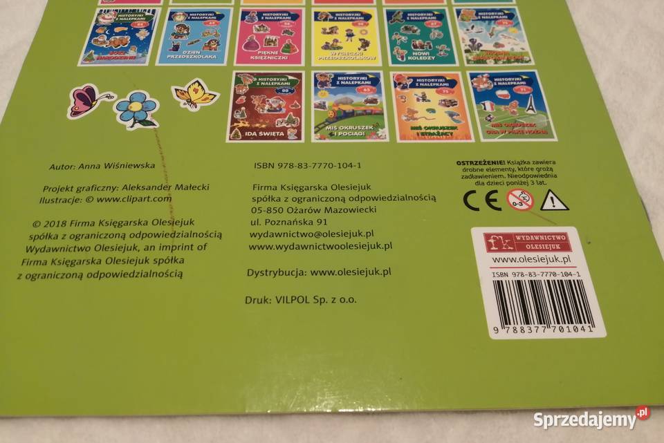 Na wiejskim podwórku historyjki z nalepkami 2 ISBN 9788377701041 Czeladź