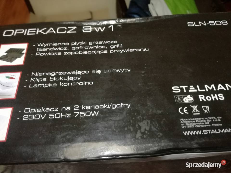 Gofrownica opiekacz do kanapek płytki grillowe Kampinos sprzedam