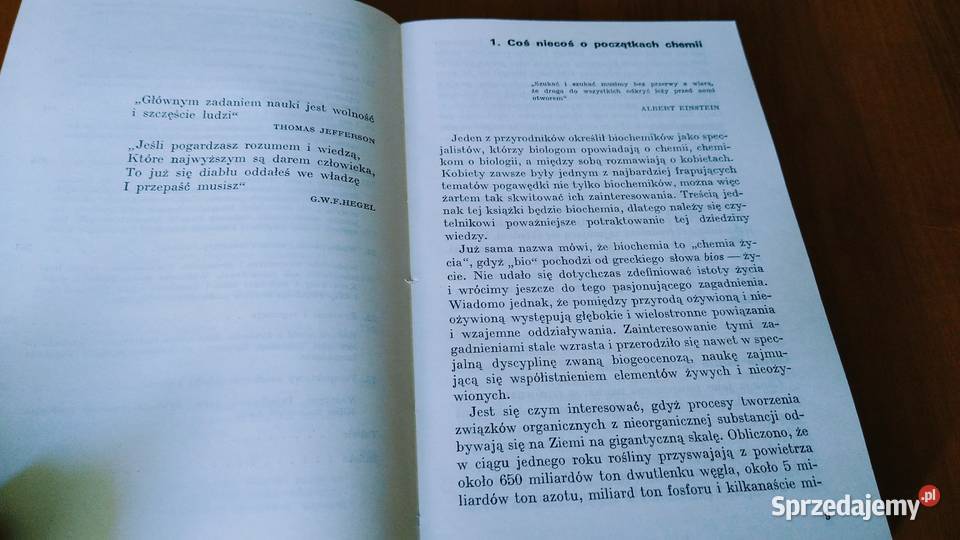 Biochemia dziś i jutro Bronisław Filipowicz Gdańsk