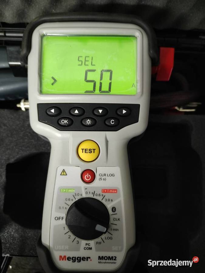 Przenośny mikroomomierz Megger MOM2 Ostrołęka