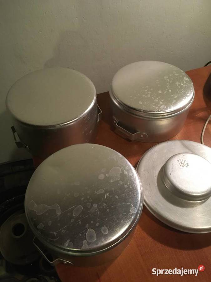 aluminiowe pojemniki obiadowe CCCP Pruszcz Gdański