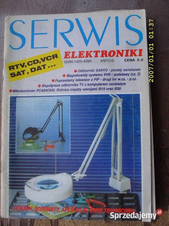ROCZNIK MIESIECZNIKA SERWIS ELEKTRONIKI1998 Wołów