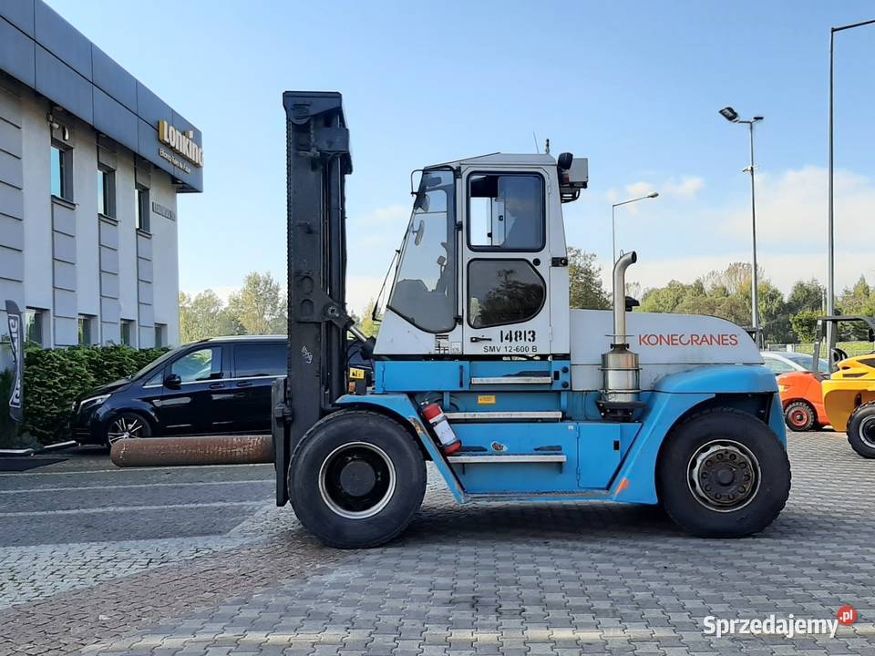 Wózek widłowy 12 T Konecranes SMV 12600B duplex diesel Kęty