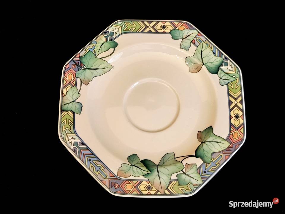 Zestaw kawowy trio Villeroy Boch Pasadena Porcelana i szkło Chełm