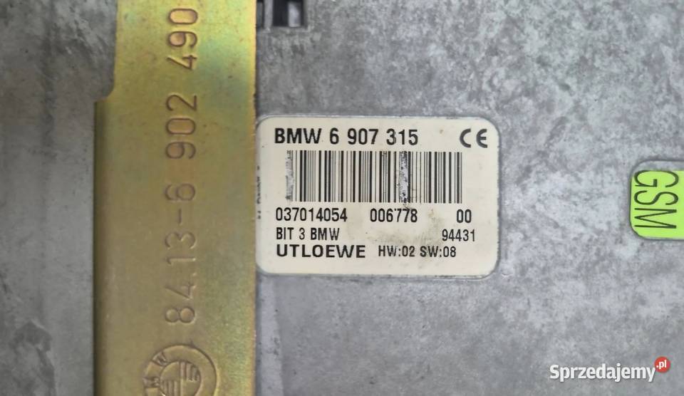 WZMACNIACZ ANTENY MODUŁ STEROWNIK TELEFONU BMW osobowe Działoszyce sprzedam